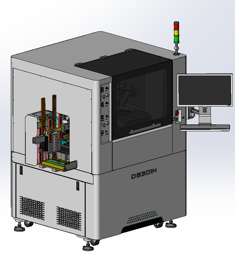 DB301H 钨铜块专用贴片设备